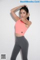 The beautiful An Seo Rin shows off her figure with a tight gym fashion (273 pictures)